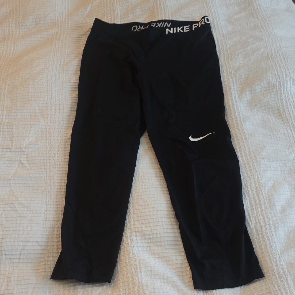 Nike Pro Dri-Fit Cropped Tights Leggings Sz Medium